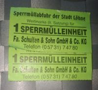 Sperrmüll Marken für Löhne Nordrhein-Westfalen - Bad Oeynhausen Vorschau