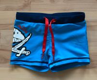 Schiesser Badehose Bade-Shorts Gr. 98 blau Capt'n Sharky Hessen - Münster Vorschau