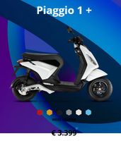 Fabrik neu - E-Roller Scooter Piaggio 1+ mit viel Zubehör 0-km Bayern - Leinburg Vorschau