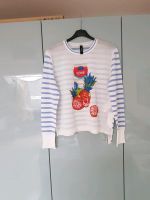 NEU ‼ Marc Cain N3 Shirt Longsleeve weiß blau Ananas NP249€ Nordrhein-Westfalen - Moers Vorschau