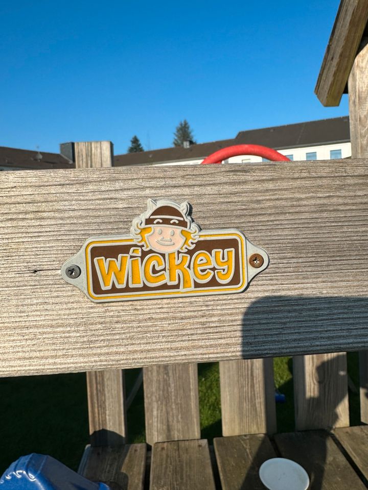 Wickey spielturm Multiflyer mit doppelschaukel in Wipperfürth