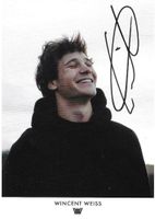 Original Autogrammkarte mit Handsignatur ++ WINCENT WEISS ++ Bayern - Hohenfels Vorschau