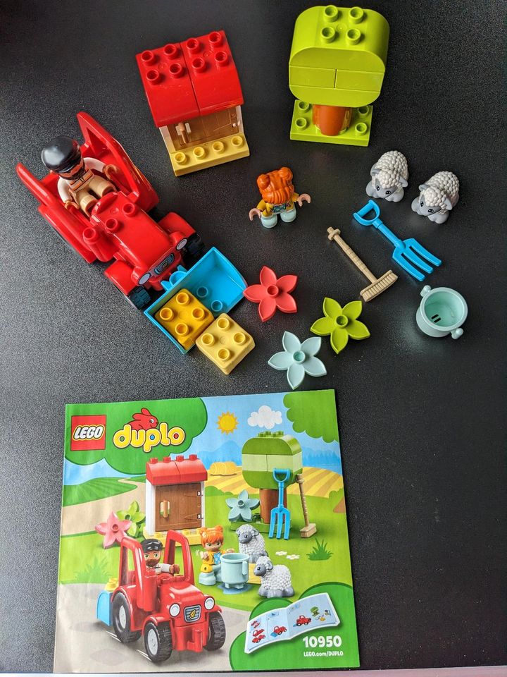 Traktor + Tierpflege Lego Duplo Set 10960 - vollständig! in Bramsche