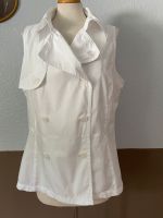 Mexx ärmellose Bluse im Brit-Style, weiß, 40, top Zustand ❗️ Frankfurt am Main - Rödelheim Vorschau