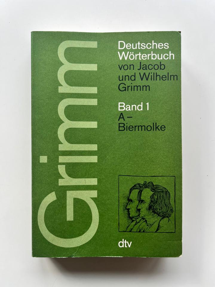Deutsches Wörterbuch von Jacob und Wilhelm Grimm, 33 Bände