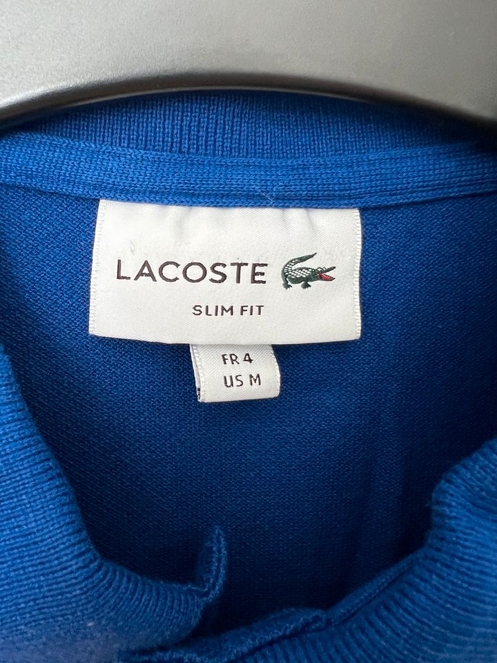 Lacoste Slim fit M 4 poloshirt blau in Konstanz