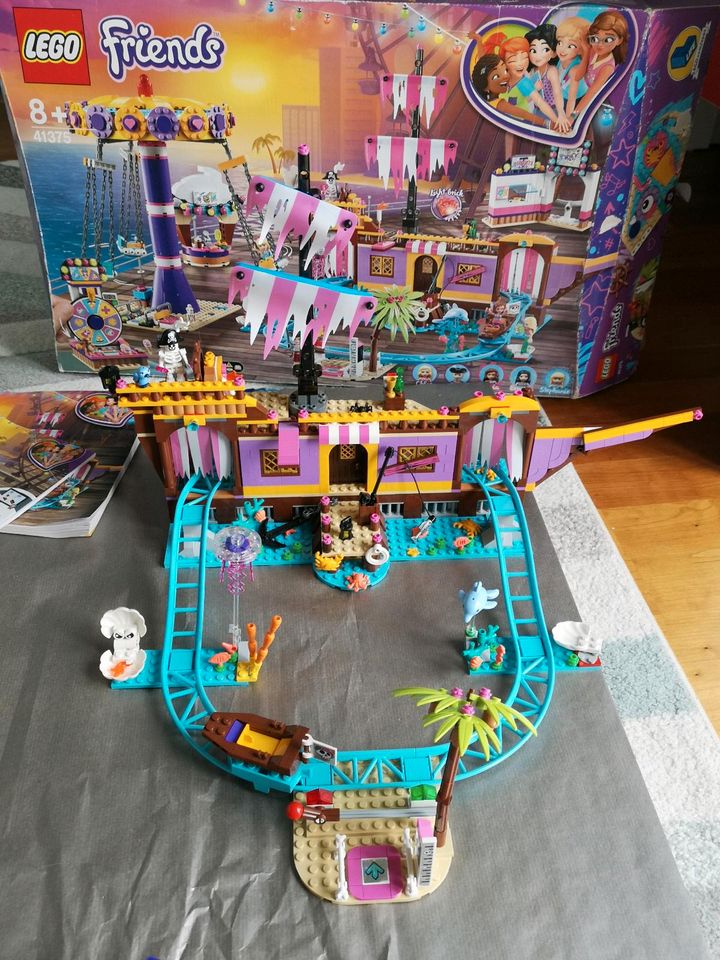 Vollständig Lego Friends 41375 Heartlake Vergnügungspark in Fränkisch-Crumbach