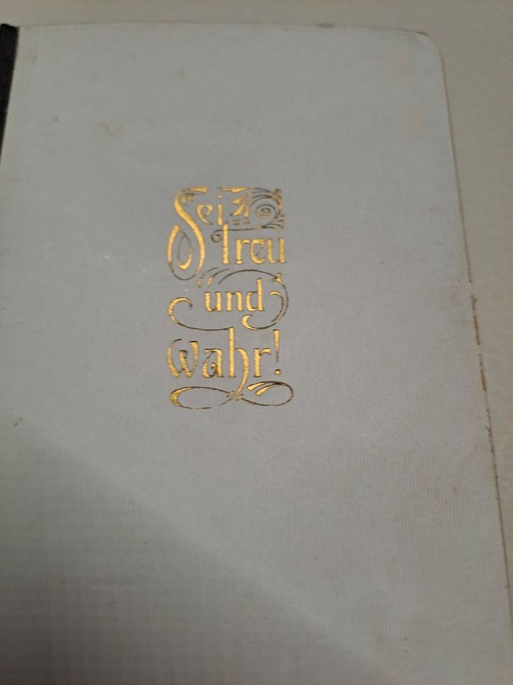 Altes Evangelisch-Lutherisches Gesangbuch Goldschnitt, 1926 in Oberthulba