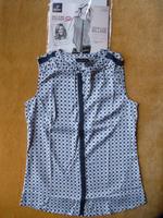 Helene Fischer Tchibo Bluse XS 32 34 Top blau beige Business TCM Rheinland-Pfalz - Guldental Vorschau
