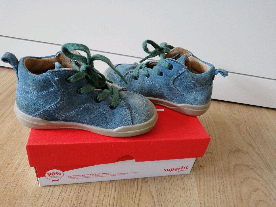 Kinderschuhe superfit 22 Wildleder Barfußschuh in Dinslaken