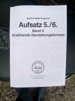 Aufsatz 5./6. Klasse, Erzählende Darstellungsformen unvollständig Bayern - Wettstetten Vorschau