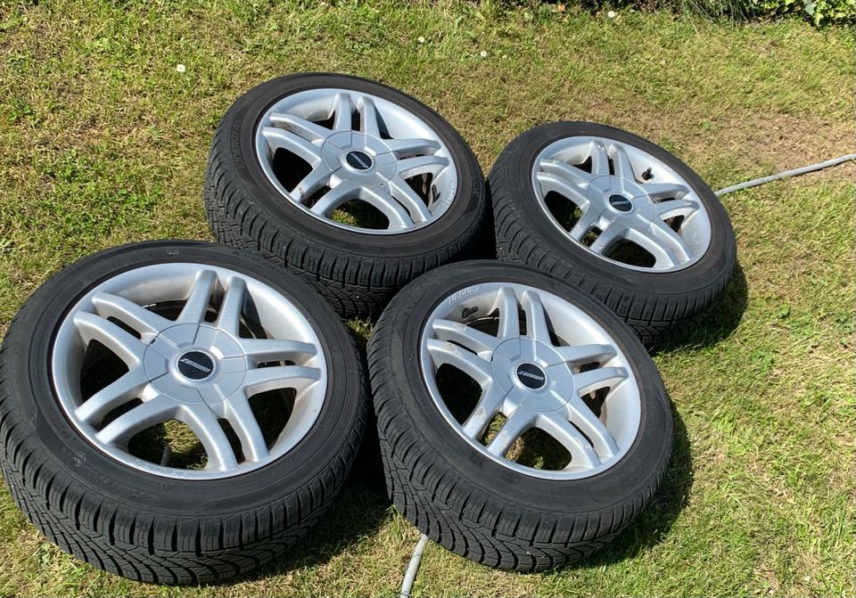 Alufelgen 4x100 VW etc original Zender von 1998 mit 195/50 R15 in Machern