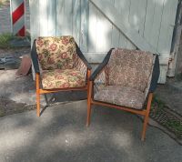 50er/60er Jahre Sessel, Stühle, mit Netzeinsatz, Midcentury Rostock - Gehlsdorf Vorschau