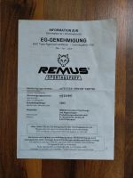ABE Remus Sportauspuff Typ 1303 für Audi und Seat Bayern - Neu Ulm Vorschau