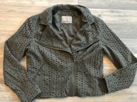 Vero Moda Jacke Gr. L Khaki , Bikerjacke Lochmuster Top Niedersachsen - Varel Vorschau