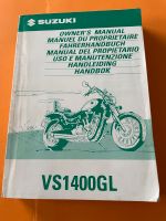 A14 XXX Suzuki VS 1400 GL Fahrerhandbuch XXX Nordrhein-Westfalen - Herne Vorschau