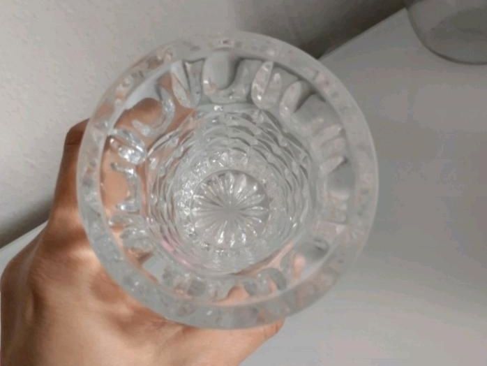Vintage Kristallvase vase in Frechen