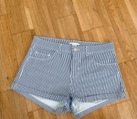 H&M Sommer Shorts, Gr. 36, S, schwarz weiß getstreift, Baumwolle Nordrhein-Westfalen - Wachtberg Vorschau