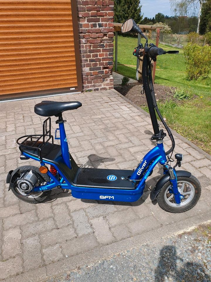 E-Scooter Oliver 500/ blau in Netzschkau