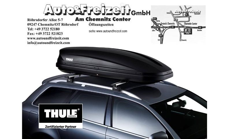 Thule Vector L * Dachbox * schwarz metallic * Leihbox & NEU in Röhrsdorf