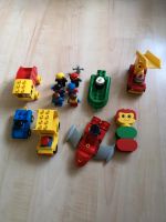 Lego Duplo 4 Autos, 1 Boot, Flugzeug und 6 Figuren Dresden - Cotta Vorschau
