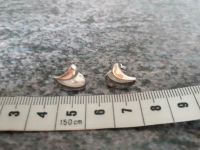 Ohrstecker Ohrringe 925 silber Schmuck zweifarbig Schleswig-Holstein - Reinbek Vorschau