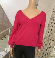 Vila V-Ausschnitt-Pullover Jamina offshoulder pink S-M 36-38 Nordrhein-Westfalen - Dinslaken Vorschau