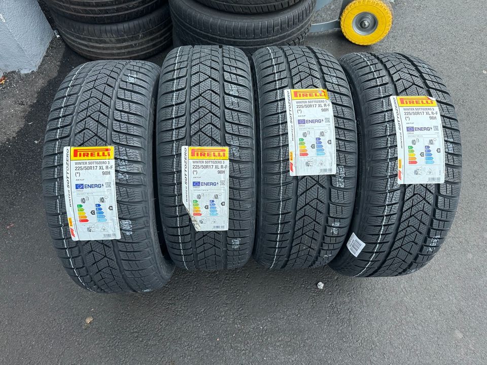 225/50R/17 98H Pirelli Winter Sottozero3 * RSC  ink.Montage NEU in Aschaffenburg