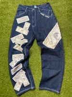 Karl Kani Vintage Baggy Hose Dollar Größe XL 32/34 Jeans blau Sachsen-Anhalt - Dessau-Roßlau Vorschau