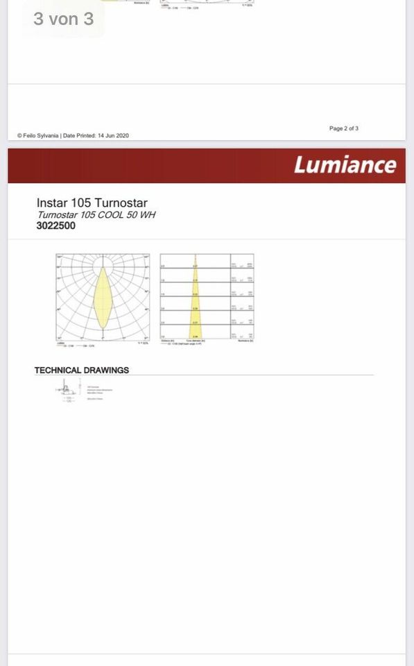 5 Stk original verpackte Luminance  Sputnik Einbauleuchten in Saarbrücken