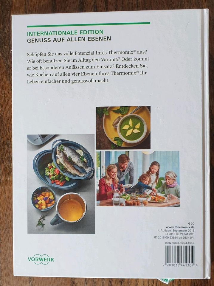 Thermomix Kochbuch "Genuss auf allen Ebenen", neu in Burgdorf