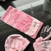Set Gr. M, Jack Wolfskin Schal Mütze Handschuhe  Fleece rosa Nordrhein-Westfalen - Rheinberg Vorschau