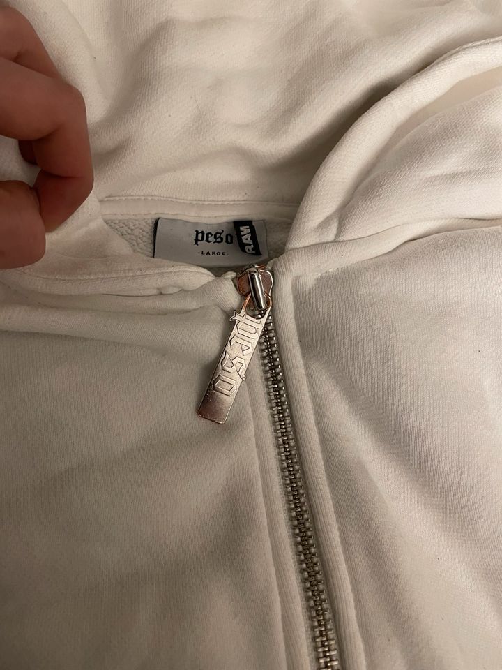 Peso Raws Zip Hoodie creme Größe L in Gotha