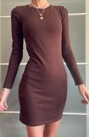 Zara braunes Minikleid S/36 Hessen - Kassel Vorschau