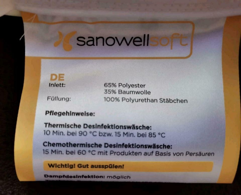 2 neue Sanowell Soft Nackenstützkissen in Duisburg