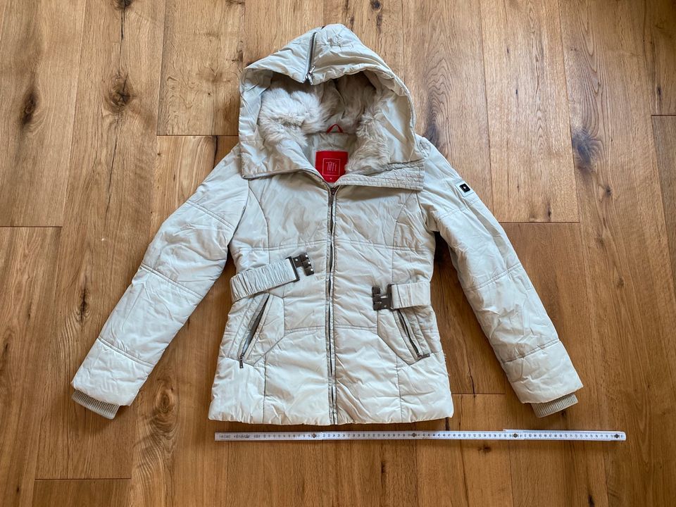 Tiffi Winterjacke Echtfell Creme beige weiß Gr 36 S in Niedersachsen -  Braunschweig | eBay Kleinanzeigen ist jetzt Kleinanzeigen