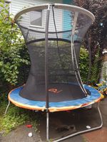 Outdoor Trampolin, 250cm Durchmesser, guter Zustand Bayern - Kaufering Vorschau