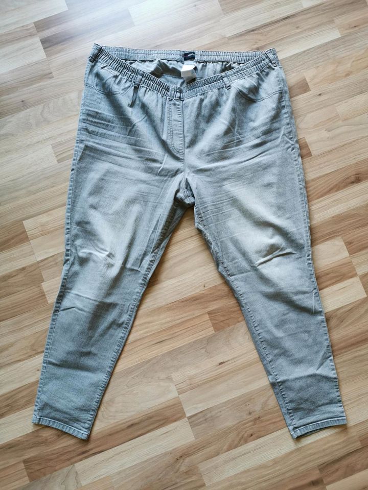 Jeans/Jeggings blau/grau Größe 58 (Langgröße 116) von *MiaModa* in Schloß Holte-Stukenbrock