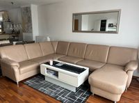 Echtleder Couch in Beige/Hellbraun Nürnberg (Mittelfr) - Kleinreuth b Schweinau Vorschau