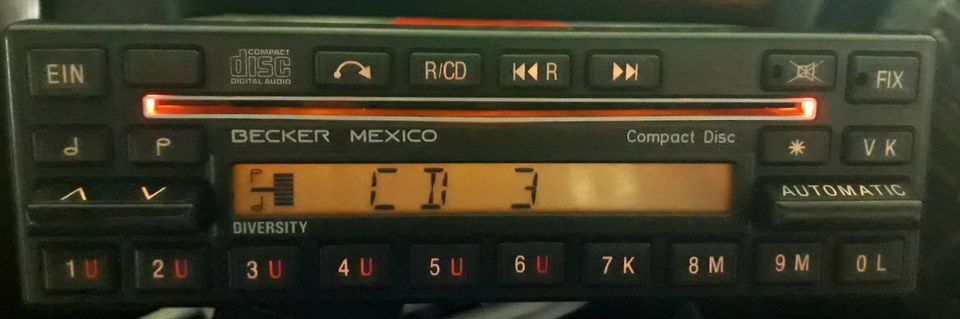 BECKER MEXICO CD Diversity 876 Mercedes W140,W126,W107,W124 TOP! in Hof (Saale)