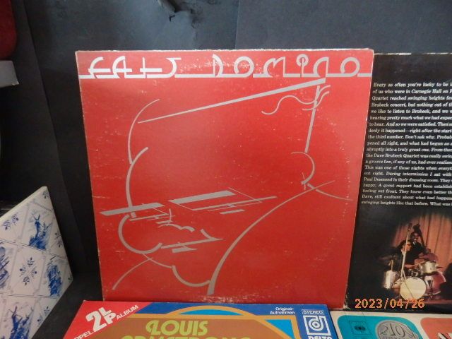 5 LPs JAZZ 2xDoppelLP Ellington Brubeck Domino Armstrong in Insheim