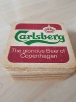 Bierdeckel Bierfilz CARLSBERG BEER Copenhagen Untersetzer 14 Stk Baden-Württemberg - Bötzingen Vorschau