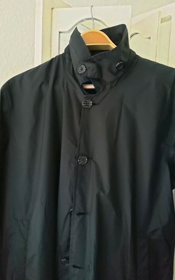 Herren leichte Regen Jacke,Mantel schwarz Neu, Gr.52,Buseness in Barsbüttel