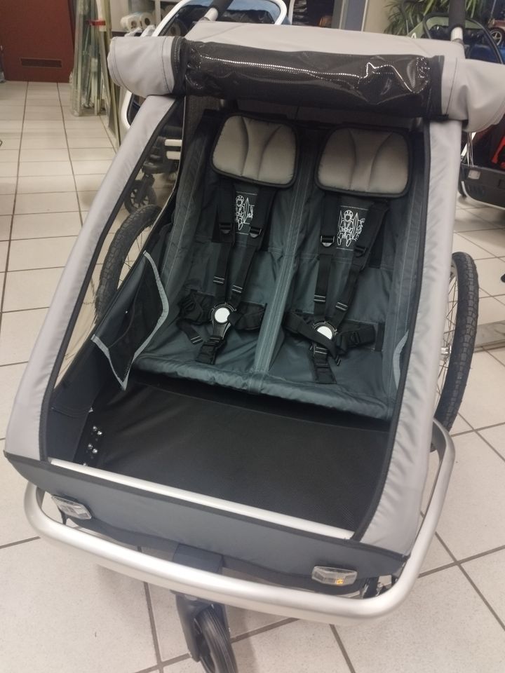 Neu CROOZER Fahrradanhänger Buggy KEEKE 2 in ANTHRAZIT GRAU in Bottrop