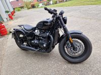 Motorrad,Triumph Bonneville Bobber Black, Chopper Mecklenburg-Vorpommern - Kröslin Vorschau