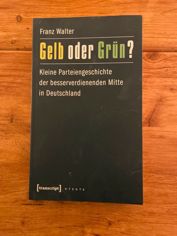 Franz Walter: Gelb oder Grün? in Frankfurt am Main