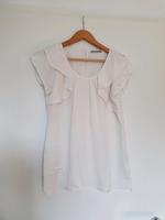 Orsay Oberteil T-Shirt weiß Flügelärmel Hessen - Maintal Vorschau