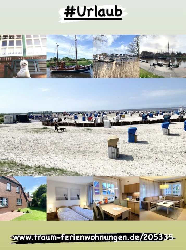 Ferienwohnung Nordsee  ⚓  Ferienhaus Carolinensiel Urlaub Strand in Carolinensiel