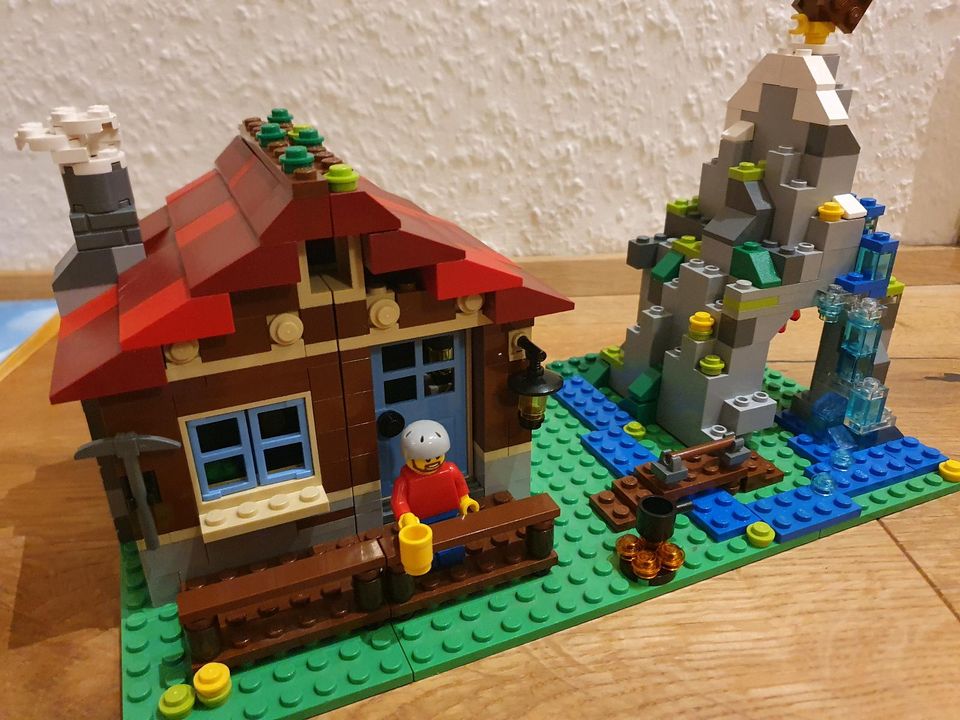 LEGO Creator 3in1 31025 : Berghütte,Bergwarte,Blockhütte komplett in Mönchengladbach