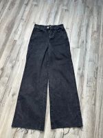 Jeans Zara xs 34 schwarz wide leg weite Hose hohe Taille Nordrhein-Westfalen - Lünen Vorschau